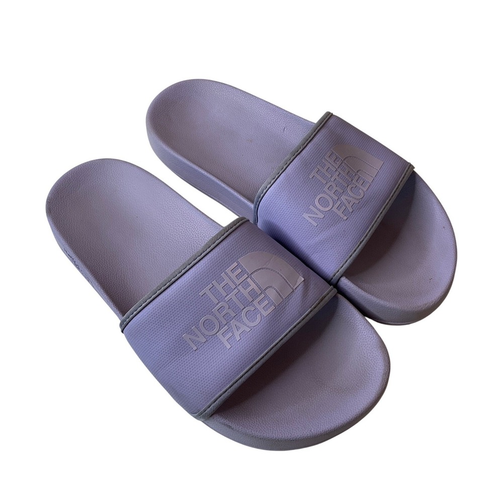 The North Face Base Camp III Purple Lavender Sandal Slides Slip On Lightweight 7